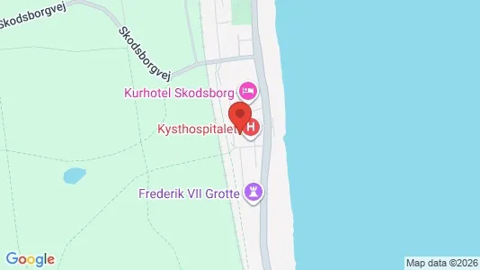Commercial properties for rent i Skodsborg - kort over placeringen