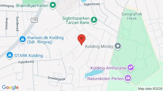 Lokaler til leje i Kolding - Foto fra Google Street View