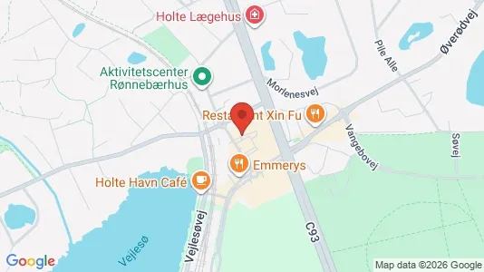 Lokaler til leje i Holte - Foto fra Google Street View