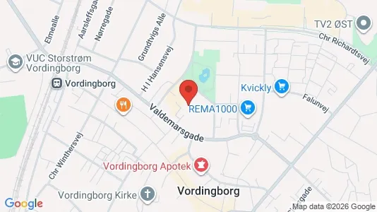 Propiedades comerciales En alquiler i Vordingborg - Foto de Google Street View