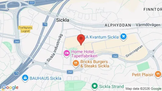 Büros zur Miete i Nacka – Foto von Google Street View