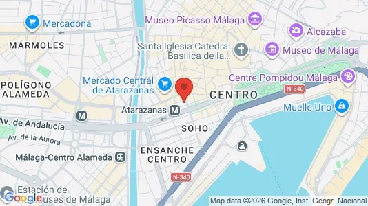Kontorer til leie i Málaga – Bilde fra Google Street View