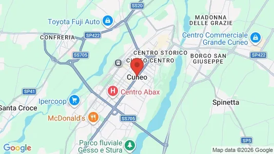 Gewerbeflächen zur Miete i Cuneo – Foto von Google Street View