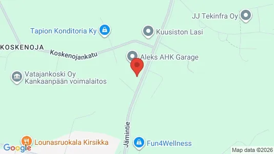 Værkstedslokaler til leje i Kankaanpää - Foto fra Google Street View