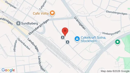 Kontorlokaler til leje i Solna - Foto fra Google Street View
