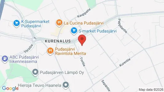 Kontorer til leie i Pudasjärvi – Bilde fra Google Street View