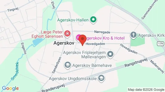 Liikekiinteistöt Myynnissä i Agerskov - Kuva Google Street Viewstä