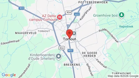 Shops for rent i Torhout - Photo from Google Street View