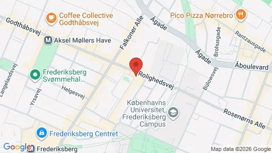 Kontorlokaler til leje i Frederiksberg C - Foto fra Google Street View