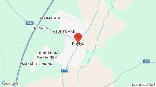 Bedrijfsruimtes te huur i Pöytyä - Foto uit Google Street View