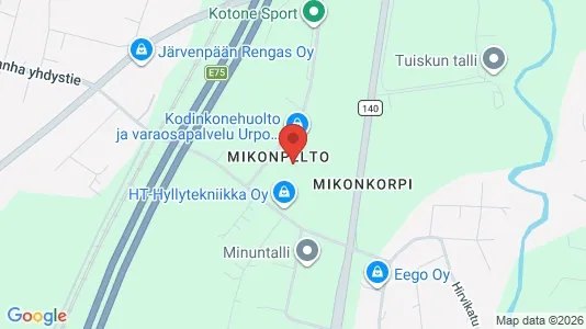 Warehouses for rent i Järvenpää - Photo from Google Street View