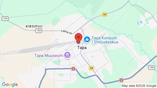 Bedrijfsruimtes te huur i Tapa - Foto uit Google Street View