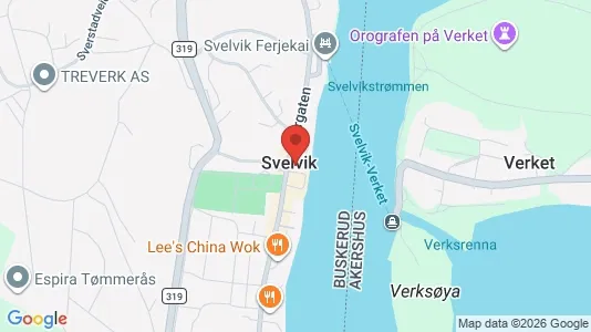 Lokaler til salg i Svelvik - Foto fra Google Street View
