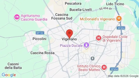 Kaupat Vuokrattavana i Vigevano - Kuva Google Street Viewstä