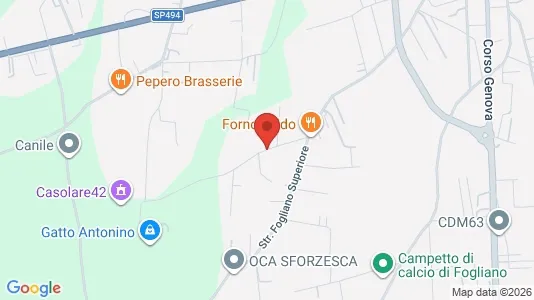 Varastot Vuokrattavana i Vigevano - Kuva Google Street Viewstä