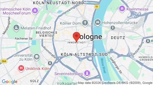 Büros zur Miete i Köln Innenstadt – Foto von Google Street View
