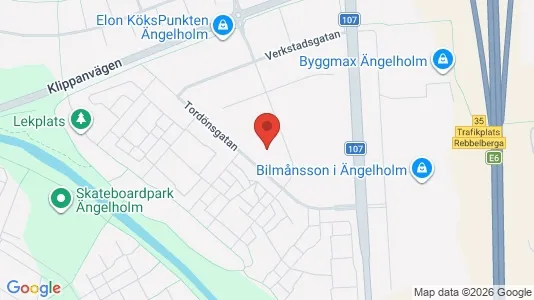 Warehouses for rent i Ängelholm - Photo from Google Street View
