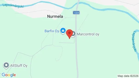Warehouses for rent i Nurmijärvi - kort over placeringen