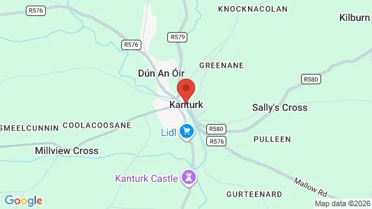 Ladenlokale zur Miete i Kanturk – Foto von Google Street View