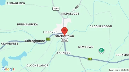 Toimistotilat Vuokrattavana i Strokestown - Kuva Google Street Viewstä