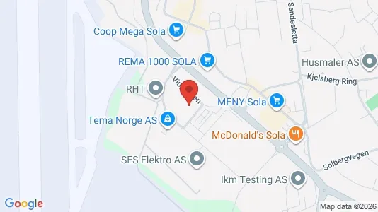 Producties te huur i Sola - Foto uit Google Street View