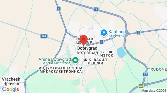 Kontorlokaler til leje i Botevgrad - Foto fra Google Street View