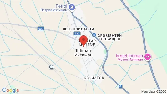 Kantorruimte te huur i Ihtiman - Foto uit Google Street View