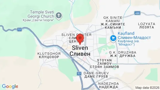 Værkstedslokaler til leje i Sliven - Foto fra Google Street View
