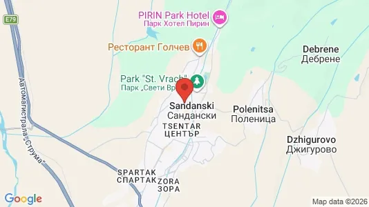 Liikekiinteistöt Vuokrattavana i Sandanski - Kuva Google Street Viewstä