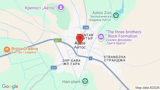 Liikekiinteistöt Vuokrattavana i Aytos - Kuva Google Street Viewstä
