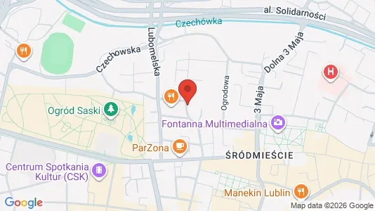 Lokaler til leje i Lublin - Foto fra Google Street View