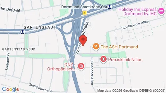 Büros zur Miete i Dortmund – Foto von Google Street View