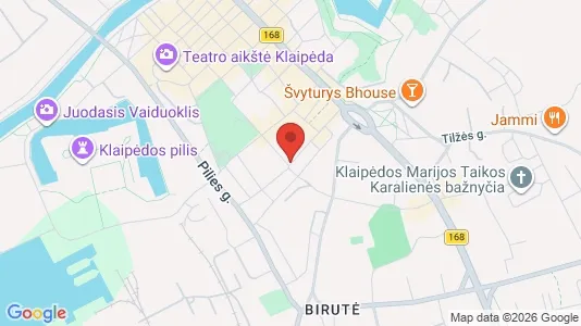 Kontorer til leie i Klaipėda – Bilde fra Google Street View