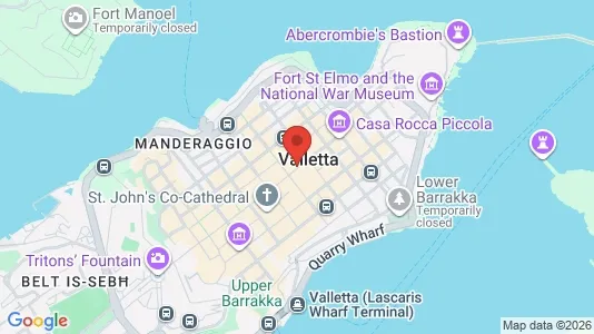 Commercial properties for sale i Valletta - Photo from Google Street View