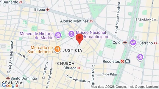 Espacios de oficina En alquiler i Madrid Centro - Foto de Google Street View