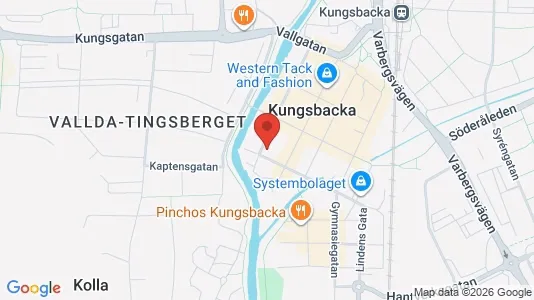 Kantorruimte te huur i Kungsbacka - kort over placeringen