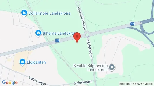 Commercial properties for rent i Landskrona - Photo from Google Street View