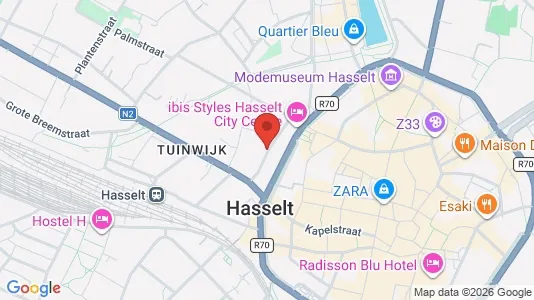 Bedrijfsruimtes te huur i Hasselt - Foto uit Google Street View