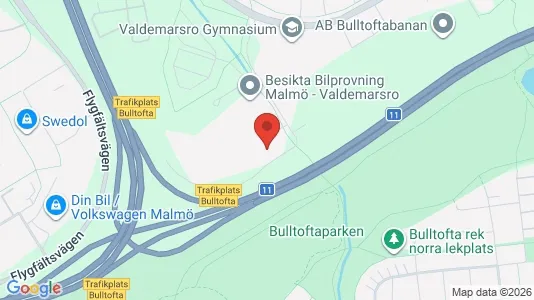 Værkstedslokaler til leje i Kirseberg - Foto fra Google Street View