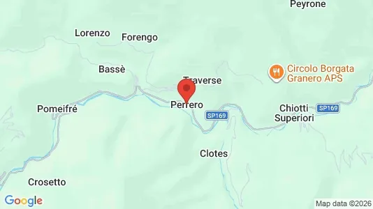 Garages for sale i Perrero - kort over placeringen