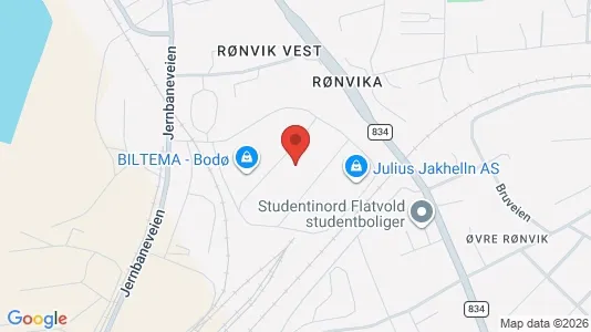 Lagerlokaler för uthyrning i Bodø – Foto från Google Street View