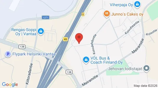 Kontorlokaler til leje i Vantaa - Foto fra Google Street View
