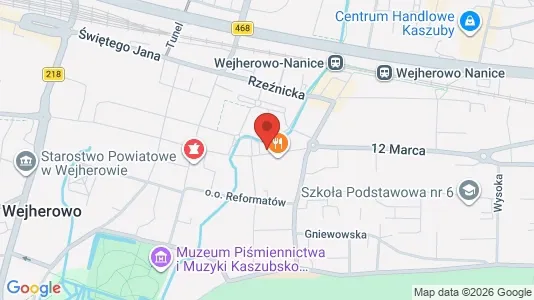 Liikekiinteistöt Vuokrattavana i Wejherowski - Kuva Google Street Viewstä