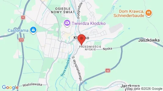 Commercial properties for sale i Kłodzki - kort over placeringen