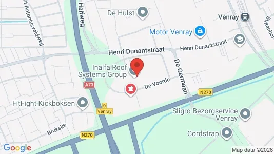 Gewerbeflächen zur Miete i Venray – Foto von Google Street View