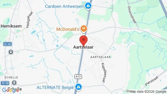 Varastot Vuokrattavana i Aartselaar - Kuva Google Street Viewstä