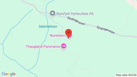 Commercial properties for sale i Krødsherad - kort over placeringen