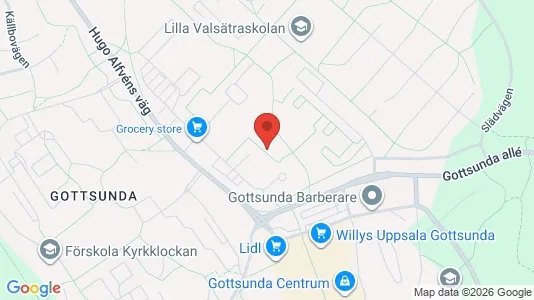 Lokaler til leje i Uppsala - Foto fra Google Street View