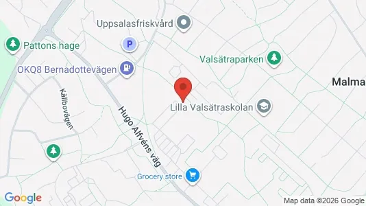 Gewerbeflächen zur Miete i Uppsala – Foto von Google Street View