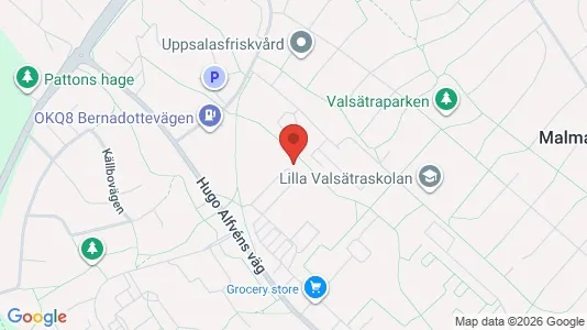 Lokaler til leje i Uppsala - Foto fra Google Street View